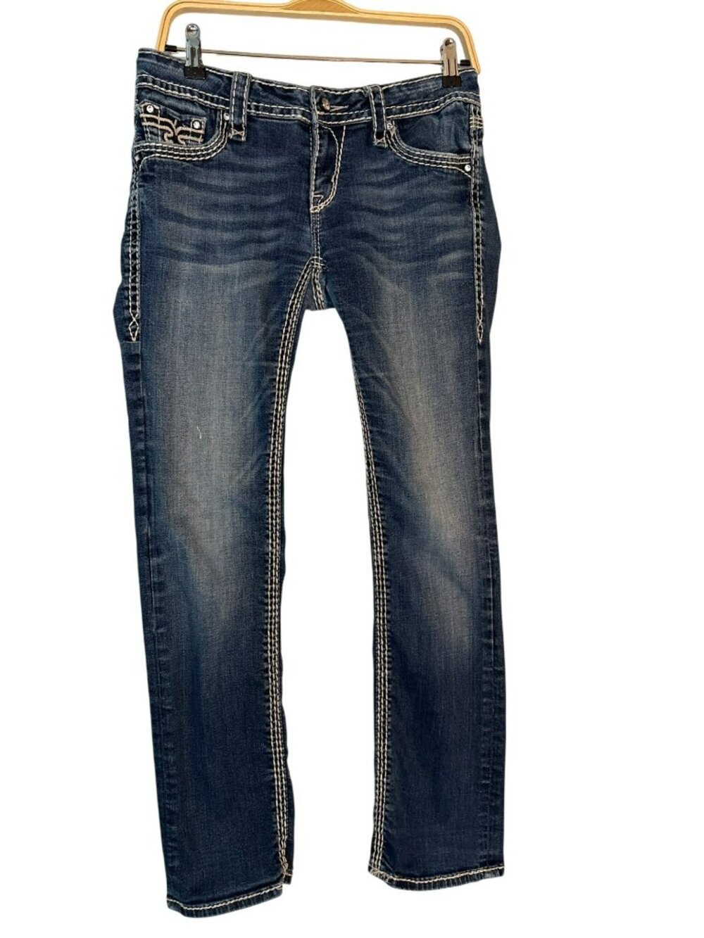 Rock Revival Kai Straight Leg Jeans Size 29
